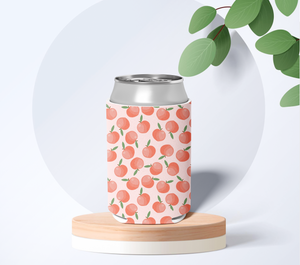 Peach Can Coozie