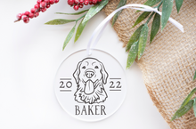 Load image into Gallery viewer, Custom Dog Ornament
